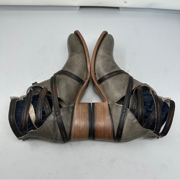 Freebird by Steven Stair Booties Size‎ 8 Bohemian Western Southwestern Leather - Picture 13 of 16